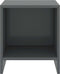 vidaXL - Nachtkastjes - 2 - st - 35x30x40 - cm - massief - grenenhout - donkergrijs