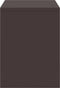 vidaXL - Nachtkastjes - 2 - st - 35x30x40 - cm - massief - grenenhout - donkerbruin