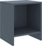 vidaXL - Nachtkastjes - 2 - st - 35x30x40 - cm - massief - grenenhout - lichtgrijs