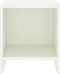 vidaXL - Nachtkastjes - 2 - st - 35x30x40 - cm - massief - grenenhout - wit