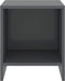 vidaXL - Nachtkastjes - 2 - st - 35x30x40 - cm - massief - grenenhout - donkergrijs