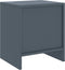 vidaXL - Nachtkastjes - 2 - st - 35x30x40 - cm - massief - grenenhout - lichtgrijs