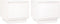 vidaXL - Nachtkastjes - 2 - st - 35x34x32 - cm - massief - grenenhout - wit