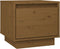 vidaXL - Nachtkastjes - 2 - st - 35x34x32 - cm - massief - grenenhout - honingbruin