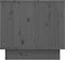 vidaXL - Nachtkastjes - 2 - st - 35x34x32 - cm - massief - grenenhout - grijs