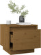 vidaXL - Nachtkastjes - 2 - st - 35x34x32 - cm - massief - grenenhout - honingbruin