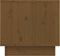 vidaXL - Nachtkastjes - 2 - st - 35x34x32 - cm - massief - grenenhout - honingbruin