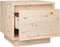 vidaXL - Nachtkastjes - 2 - st - 35x34x32 - cm - massief - grenenhout
