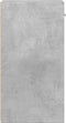 vidaXL - Nachtkastjes - 2 - st - 35x34x65 - cm - bewerkt - hout - betongrijs