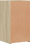 vidaXL - Nachtkastjes - 2 - st - 35x34x65 - cm - bewerkt - hout - sonoma - eikenkleurig