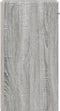 vidaXL - Nachtkastjes - 2 - st - 35x34x65 - cm - bewerkt - hout - grijs - sonoma - eiken