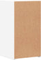 vidaXL - Nachtkastjes - 2 - st - 35x34x65 - cm - bewerkt - hout - wit