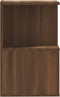 vidaXL - Nachtkastjes - 2 - st - 35x35x55 - cm - bewerkt - hout - bruin - eikenkleur