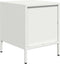 vidaXL - Nachtkastjes - 2 - st - 35x39x43,5 - cm - staal - wit