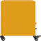 vidaXL - Nachtkastjes - 2 - st - 36x39x43,5 - cm - staal - mosterdgeel