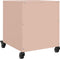 vidaXL - Nachtkastjes - 2 - st - 36x39x43,5 - cm - staal - roze