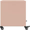 vidaXL - Nachtkastjes - 2 - st - 36x39x43,5 - cm - staal - roze