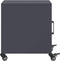 vidaXL - Nachtkastjes - 2 - st - 36x39x43,5 - cm - staal - antracietkleurig