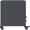 vidaXL - Nachtkastjes - 2 - st - 36x39x43,5 - cm - staal - antracietkleurig