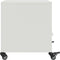 vidaXL - Nachtkastjes - 2 - st - 36x39x43,5 - cm - staal - wit