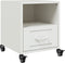 vidaXL - Nachtkastjes - 2 - st - 36x39x43,5 - cm - staal - wit