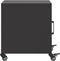 vidaXL - Nachtkastjes - 2 - st - 36x39x43,5 - cm - staal - zwart