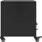 vidaXL - Nachtkastjes - 2 - st - 36x39x43,5 - cm - staal - zwart