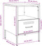 vidaXL - Nachtkastjes - 2 - st - 36x39x50,5 - cm - staal - antracietkleurig
