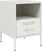 vidaXL - Nachtkastjes - 2 - st - 36x39x50,5 - cm - staal - wit