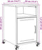 vidaXL - Nachtkastjes - 2 - st - 36x39x59 - cm - staal - mosterdgeel