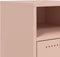 vidaXL - Nachtkastjes - 2 - st - 36x39x59 - cm - staal - roze