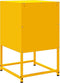 vidaXL - Nachtkastjes - 2 - st - 36x39x60,5 - cm - staal - mosterdgeel