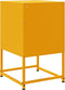vidaXL - Nachtkastjes - 2 - st - 36x39x60,5 - cm - staal - mosterdgeel