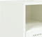 vidaXL - Nachtkastjes - 2 - st - 36x39x60,5 - cm - staal - wit
