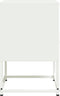 vidaXL - Nachtkastjes - 2 - st - 36x39x60,5 - cm - staal - wit