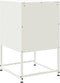 vidaXL - Nachtkastjes - 2 - st - 36x39x60,5 - cm - staal - wit