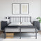 vidaXL - Nachtkastjes - 2 - st - 36x39x68 - cm - staal - antracietkleurig
