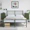 vidaXL - Nachtkastjes - 2 - st - 36x39x78 - cm - staal - olijfgroen