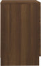 vidaXL - Nachtkastjes - 2 - st - 38x35x56 - cm - bewerkt - hout - bruin - eikenkleur