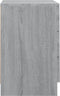vidaXL - Nachtkastjes - 2 - st - 38x35x56 - cm - bewerkt - hout - grijs - sonoma - eiken