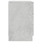 vidaXL - Nachtkastjes - 2 - st - 38x35x56 - cm - bewerkt - hout - betongrijs