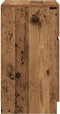 vidaXL - Nachtkastjes - 2 - st - 39x35x65 - cm - bewerkt - hout - oud - houtkleurig