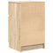 vidaXL - Nachtkastjes - 2 - st - 39x35x65 - cm - bewerkt - hout - sonoma - eikenkleurig