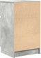 vidaXL - Nachtkastjes - 2 - st - 39x35x65 - cm - bewerkt - hout - betongrijs