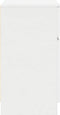vidaXL - Nachtkastjes - 2 - st - 39x35x65 - cm - bewerkt - hout - wit