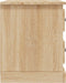 vidaXL - Nachtkastjes - 2 - st - 39x39x47,5 - cm - bewerkt - hout - sonoma - eikenkleur