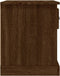 vidaXL - Nachtkastjes - 2 - st - 39x39x47,5 - cm - bewerkt - hout - bruin - eikenkleur