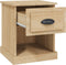 vidaXL - Nachtkastjes - 2 - st - 39x39x47,5 - cm - bewerkt - hout - sonoma - eikenkleur