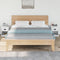 vidaXL - Nachtkastjes - 2 - st - 39x39x47,5 - cm - bewerkt - hout - hoogglans - wit