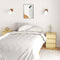 vidaXL - Nachtkastjes - 2 - st - 40x29,5x64 - cm - massief - grenenhout